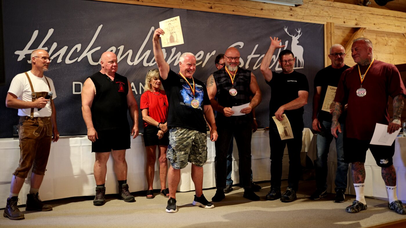 Siegerehrung der Masterklasse